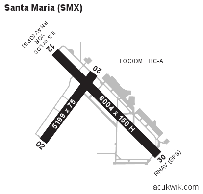 KSMX/Capt G Allan Hancock Field/Santa Maria Public General Airport